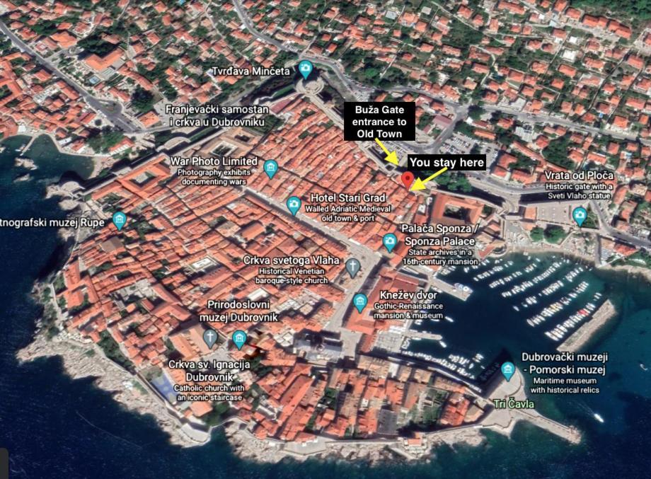 Stella Del Mare Apartment - Dubrovnik Old Town Getaway Bagian luar foto